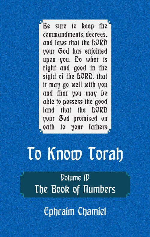 o Know Torah Vol-IV The Book of Numbers